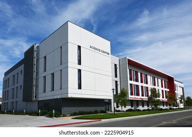 SANTA ANA, CALIFORNIA - 11 NOV 2022: The Science Center On The Campus Of Santa Ana College