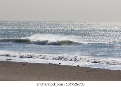 Santa Ana Winds Blow At Oxnard Shores California