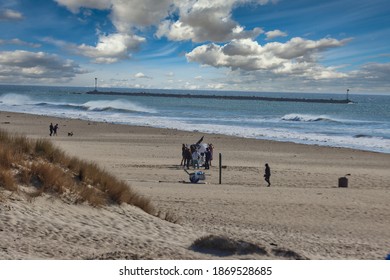 Santa Ana Winds Buffet Oxnard Shores  In California