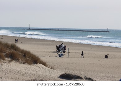 Santa Ana Winds Buffet Oxnard Shores  In California