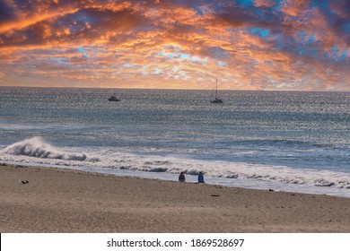 Santa Ana Winds Buffet Oxnard Shores  In California