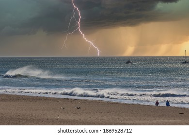 Santa Ana Winds Buffet Oxnard Shores  In California