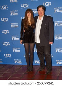 SANTA BARBARA, CA - February 07, 2015: Writers Bettina Gilois And Christopher Cleveland Attend The Closing Night Screening Of McFarland, USA At The 30th Santa Barbara International Film Festival