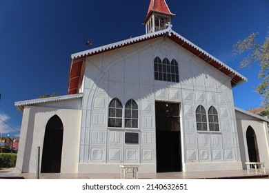 Santa Barbara Church in Santa Rosalía, Baja California Sur, Mexiko  