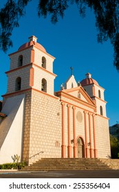 SANTA BARBARA - FEBRUARY 14: The Santa Barbara Mission Church In Santa Barbara, California
