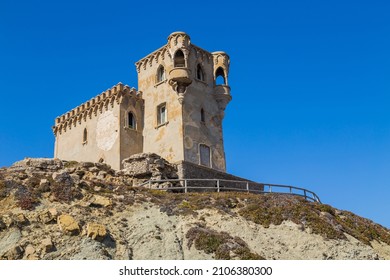 Santa Catalina Castle, an observation tower, in Tarifa, Spain
