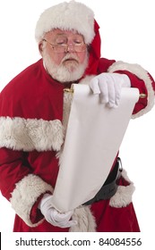 Santa Checking His List