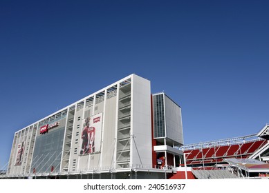 SANTA CLARA, CALIFORNIA - DECEMBER 27: Levis Stadium The New Home Of The San Francisco 49ers December 27, 2014 In Santa Clara, California