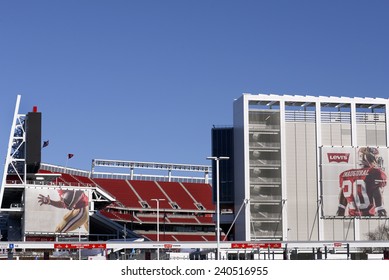 SANTA CLARA, CALIFORNIA - DECEMBER 27: Levis Stadium The New Home Of The San Francisco 49ers December 27, 2014 In Santa Clara, California