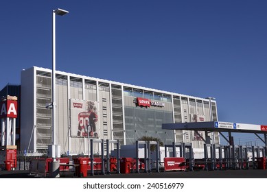 SANTA CLARA, CALIFORNIA - DECEMBER 27: Levis Stadium The New Home Of The San Francisco 49ers December 27, 2014 In Santa Clara, California