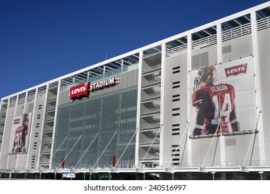 SANTA CLARA, CALIFORNIA - DECEMBER 27: Levis Stadium The New Home Of The San Francisco 49ers December 27, 2014 In Santa Clara, California