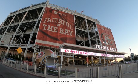 Santa Clara, California, USA, June 28, 2022: Levi's Stadium - Home Venue For The National Football League's San Francisco 49ers.