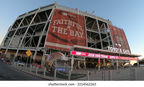 Santa Clara, California, USA, June 28, 2022: Levi's Stadium - Home Venue For The National Football League's San Francisco 49ers.