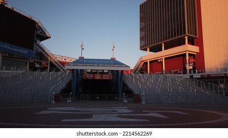 Santa Clara, California, USA, June 28, 2022: Levi's Stadium - Home Venue For The National Football League's San Francisco 49ers.