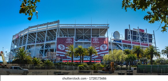 Santa Clara, CA/USA - Feb. 21, 2016: Levi's Stadium - Home Venue For The National Football League's San Francisco 49ers Since 2014.