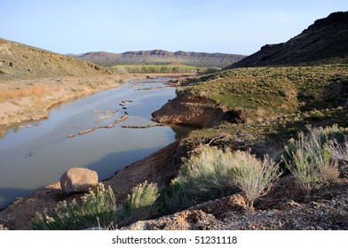 Santa Clara River Above Gunlock Reservoir - Utah