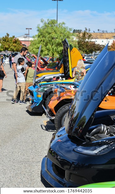 Santa Clarita, Ca. USA, Oct. 19, 2019 - The Hot\
Wheels Legends Tour came to town and cars of every design were on\
display in hopes of winning.  The spectators came to enjoy the days\
events in So. Cal.