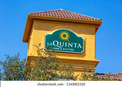 Santa Clarita, CA/USA. July 26, 2018. La Quinta Inn And Suites Motel. La Quinta Inn Is A Chain Of Limited Service Hotels In The United States, Canada And Mexico.