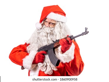 Bad Black Santa With A Gun Bad Black Santa With A Gun