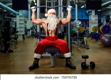 Immagini Babbo Natale In Palestra.Santa Gym Immagini Foto Stock E Grafica Vettoriale Shutterstock