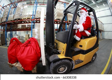 271 Forklift Santa Images, Stock Photos & Vectors | Shutterstock