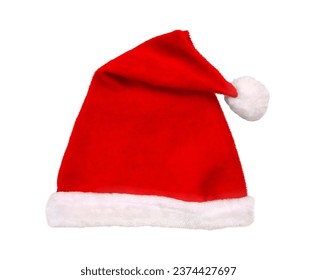 Santa Claus hat isolated on white background - Powered by Shutterstock