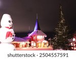 SANTA CLAUS , ROVANIEMI. LAPAND. FINDLAND