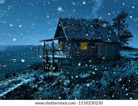 Similar – Image, Stock Photo Kevin alone in … Winter