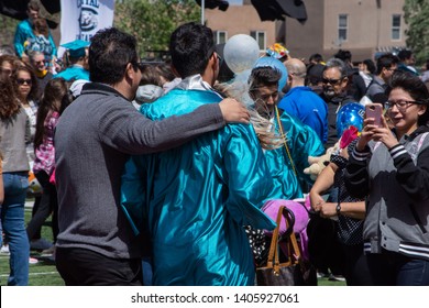 Santa Fe, New Mexico, USA 05/23/2019 Graduation At Capital High School 