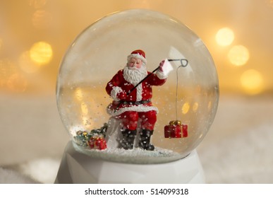 Santa Globe - Powered by Shutterstock