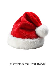 santa hat isolated on white background