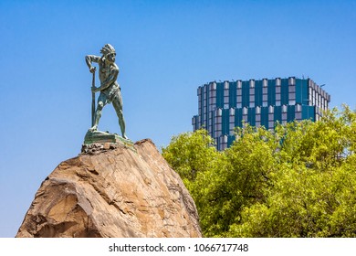 The Santa Lucía Hill, Santiago De Chile