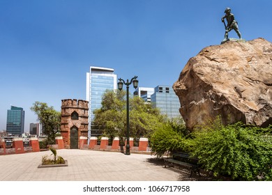 The Santa Lucía Hill, Santiago De Chile