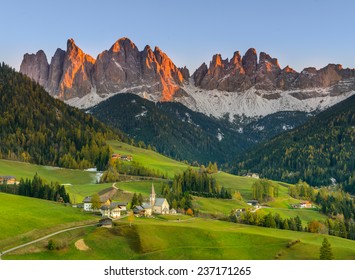 Santa Maddalena, Dolomites, Italy