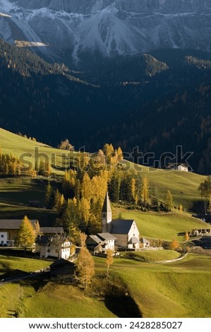Santa maddalena, val di funes, dolomites, bolzano province, trentino-alto adige, italy, europe Stock fotó © 