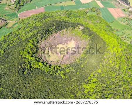 The Santa Margarida Volcano is an extinct volcano in the comarca of Garrotxa, Catalonia, Spain.