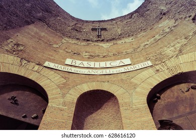 Santa Maria Degli Angeli E Dei Martiri In Rome