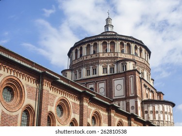 Santa Maria delle Grazie church in Milan, Italy