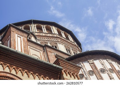 Santa Maria delle Grazie church in Milan, Italy