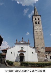 Santa Maria Maggiore Translation St Mary Major Church In Candelo, Italy