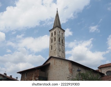 Santa Maria Maggiore Translation St Mary Major Church In Candelo, Italy