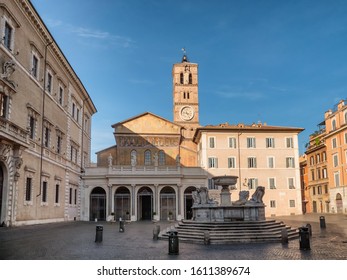 Santa Maria in Trastevere Basilica, Rome Italy