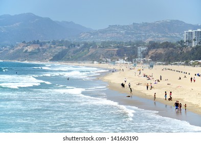 Santa Monica Beach, Los Angeles, California, USA.