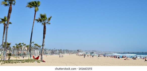 Santa Monica Beach, Los Angeles, California, USA.