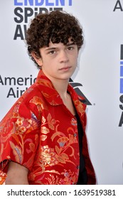 SANTA MONICA, CA: 08, 2020: Noah Jupe At The 2020 Film Independent Spirit Awards.
Picture: Paul Smith/Featureflash