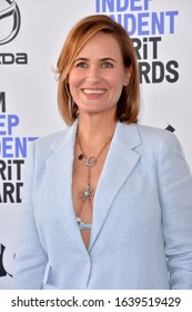 SANTA MONICA, CA: 08, 2020: Judith Godreche At The 2020 Film Independent Spirit Awards.
Picture: Paul Smith/Featureflash