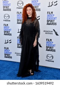 SANTA MONICA, CA: 08, 2020: Alma Harel At The 2020 Film Independent Spirit Awards.
Picture: Paul Smith/Featureflash