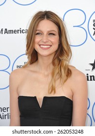 SANTA MONICA, CA - FEBRUARY 21, 2015: Melissa Benoist At The 30th Annual Film Independent Spirit Awards On The Beach In Santa Monica. 