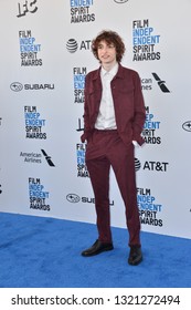 SANTA MONICA, CA. February 23, 2019: Finn Wolfhard At The 2019 Film Independent Spirit Awards.
Picture: Paul Smith/Featureflash