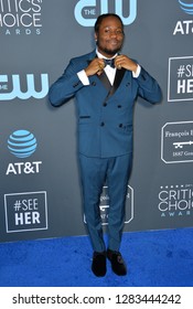 SANTA MONICA, CA. January 13, 2019: Shameik Moore At The 24th Annual Critics' Choice Awards In Santa Monica.
 